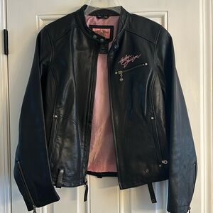 Harley Davidson leather coat